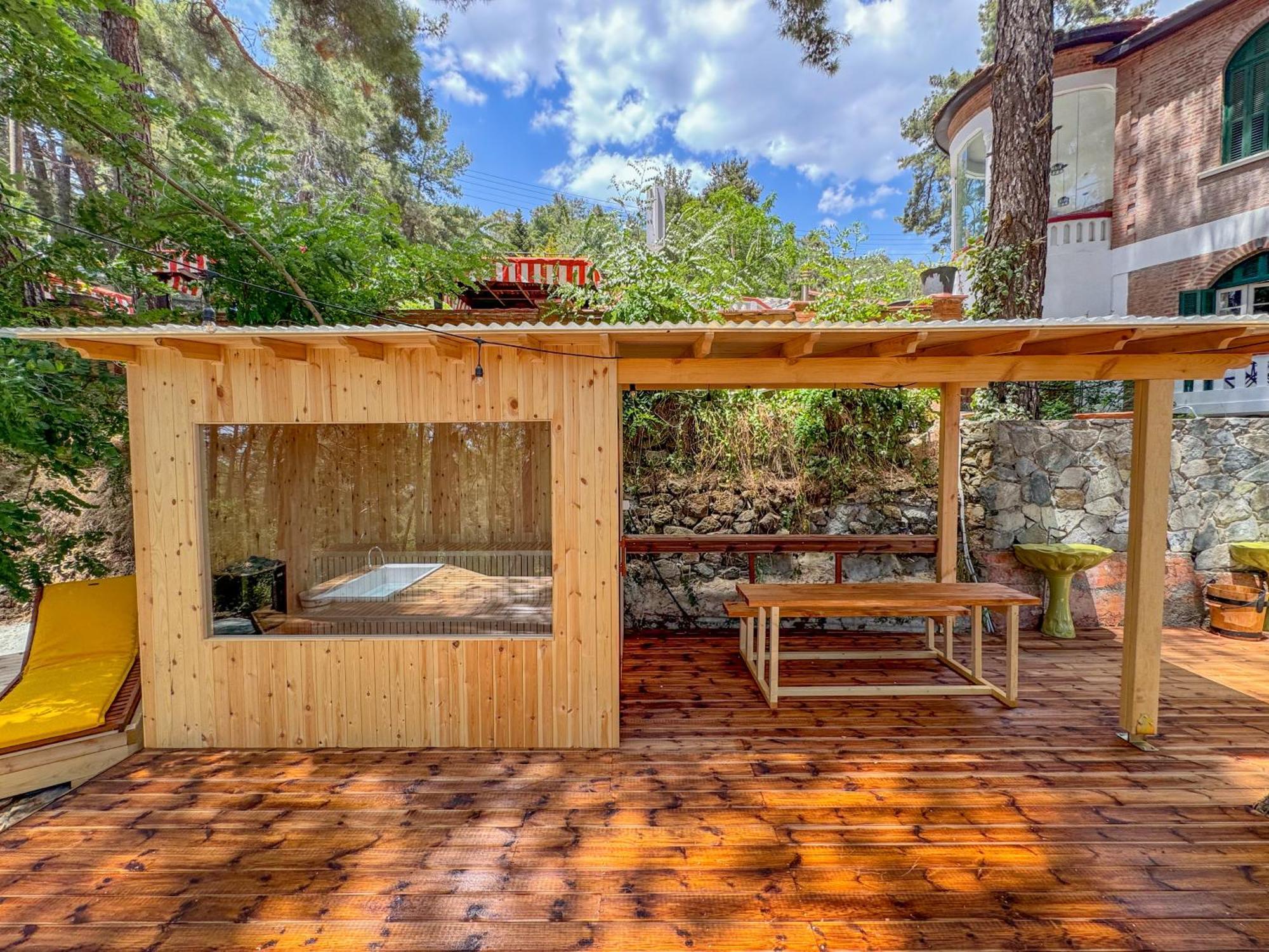 Semiramis Boutique Hotel & Spa Kato Platres Bagian luar foto